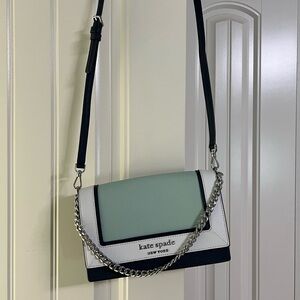 kate spade Green and Black Crossbody Bag